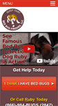 Mobile Screenshot of bedbugfindersllc.com